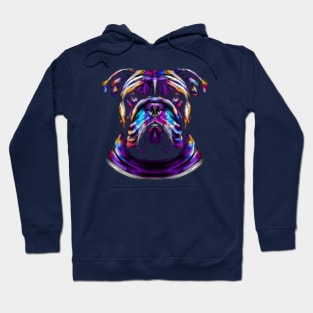 Olde English Bulldogge Ink Painting Hoodie